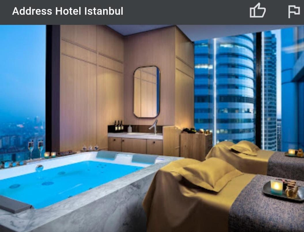 Serviced Luxurious 3+1 In Address Emaar Square Istanbul Bagian luar foto